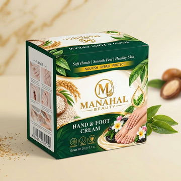 Manahal Beauty Hand & Foot Cream – Intensive Moisturizing Care for Soft, Smooth & Beautiful-Looking Hands and Feet